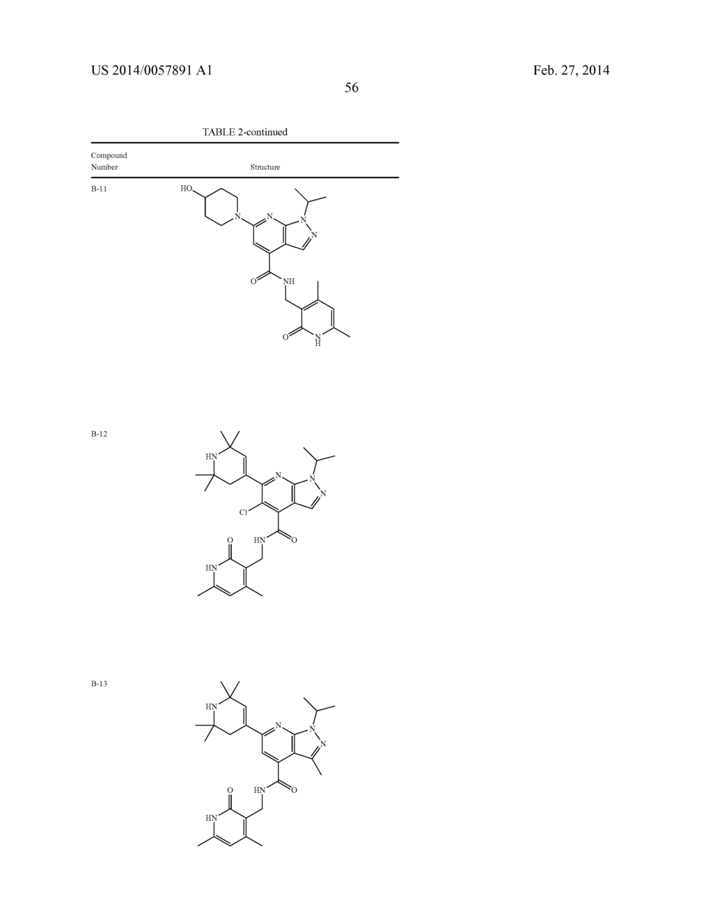 Substituted 6,5-Fused Bicyclic Heteroaryl Compounds - diagram, schematic, and image 57