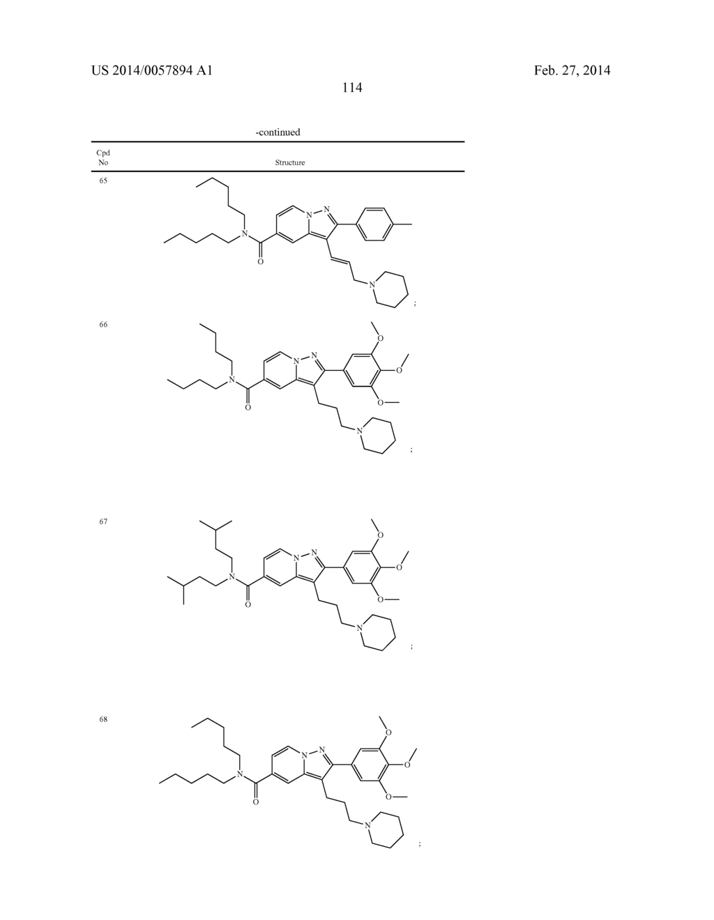 PYRAZOLOPYRIDINE AND PYRAZOLOPYRIMIDINE DERIVATIVES AS MELANOCORTIN-4     RECEPTOR MODULATORS - diagram, schematic, and image 115