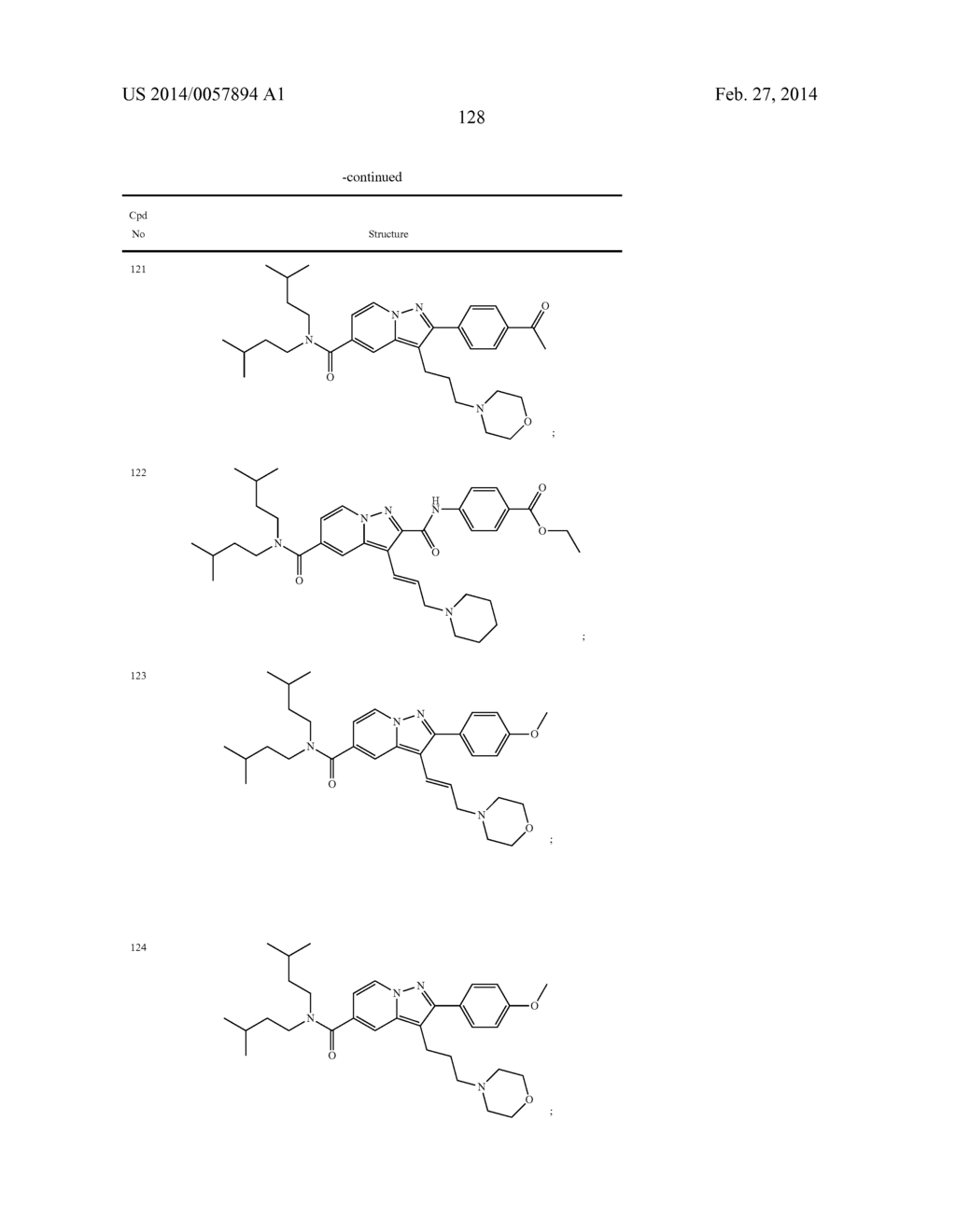 PYRAZOLOPYRIDINE AND PYRAZOLOPYRIMIDINE DERIVATIVES AS MELANOCORTIN-4     RECEPTOR MODULATORS - diagram, schematic, and image 129