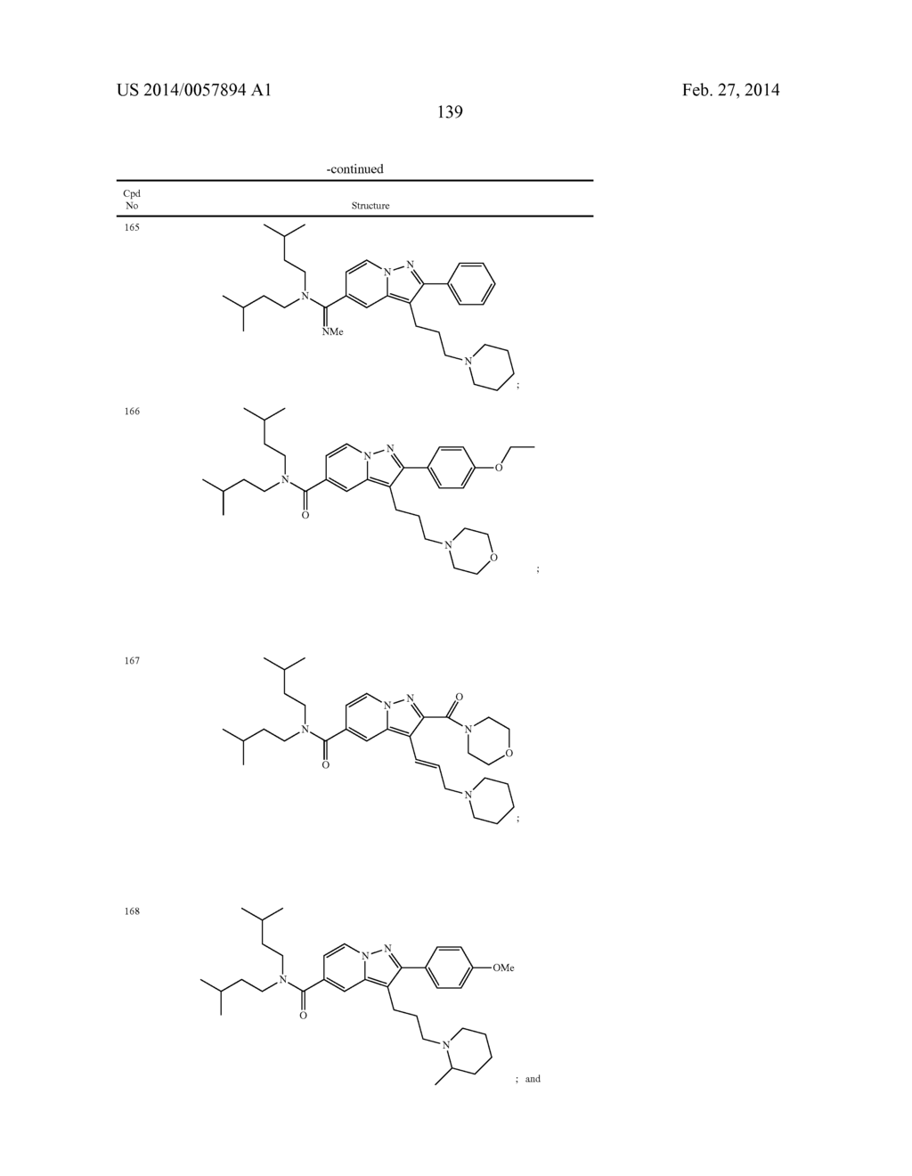 PYRAZOLOPYRIDINE AND PYRAZOLOPYRIMIDINE DERIVATIVES AS MELANOCORTIN-4     RECEPTOR MODULATORS - diagram, schematic, and image 140