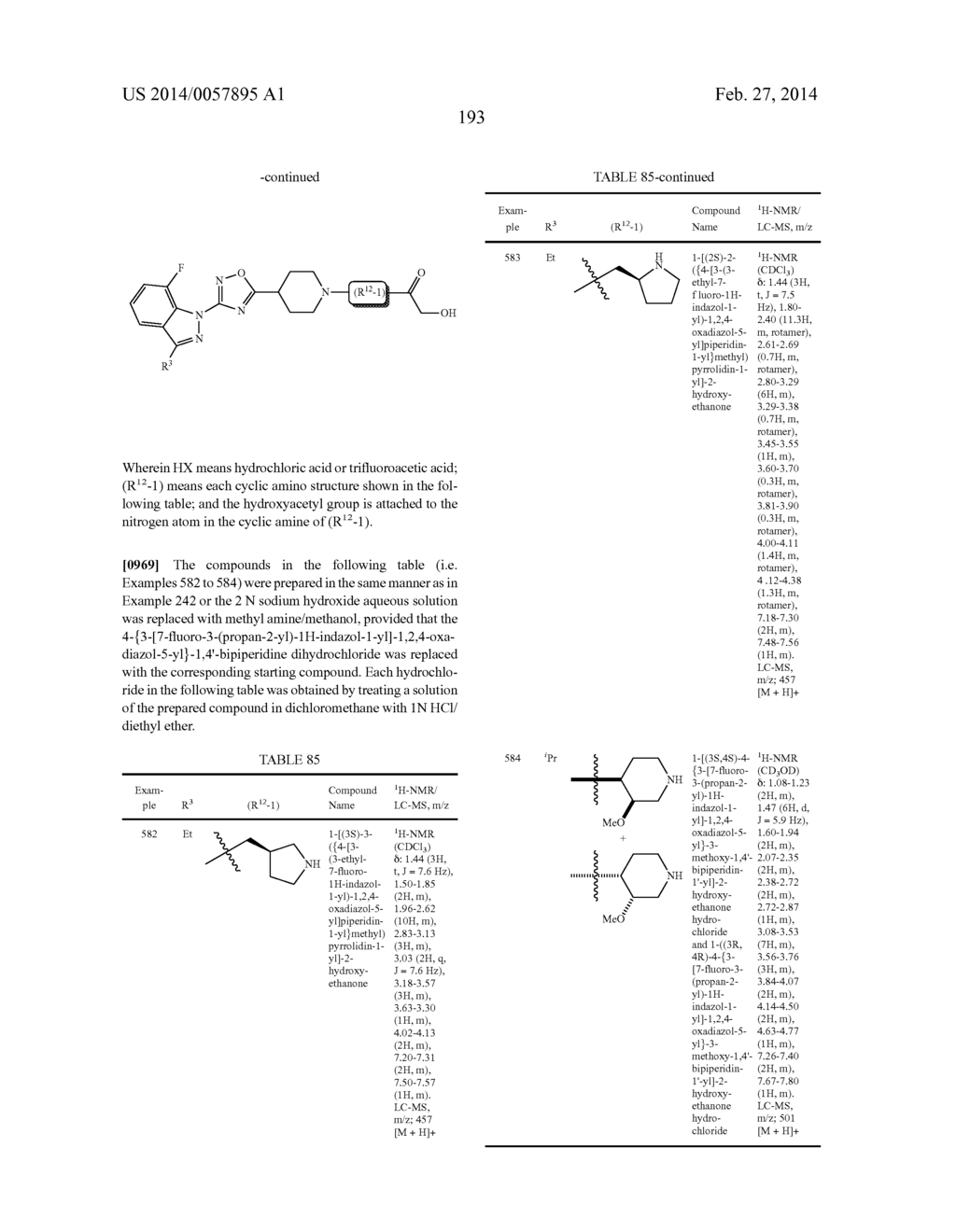 INDAZOLE- AND PYRROLOPYRIDINE-DERIVATIVE AND PHARMACEUTICAL USE THEREOF - diagram, schematic, and image 194