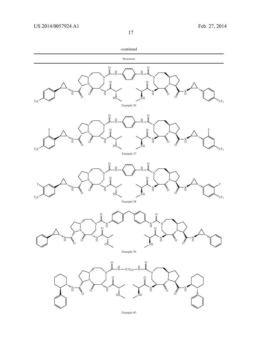 BIVALENT INHIBITORS OF IAP PROTEINS AND THERAPEUTIC METHODS USING THE SAME - diagram, schematic, and image 19