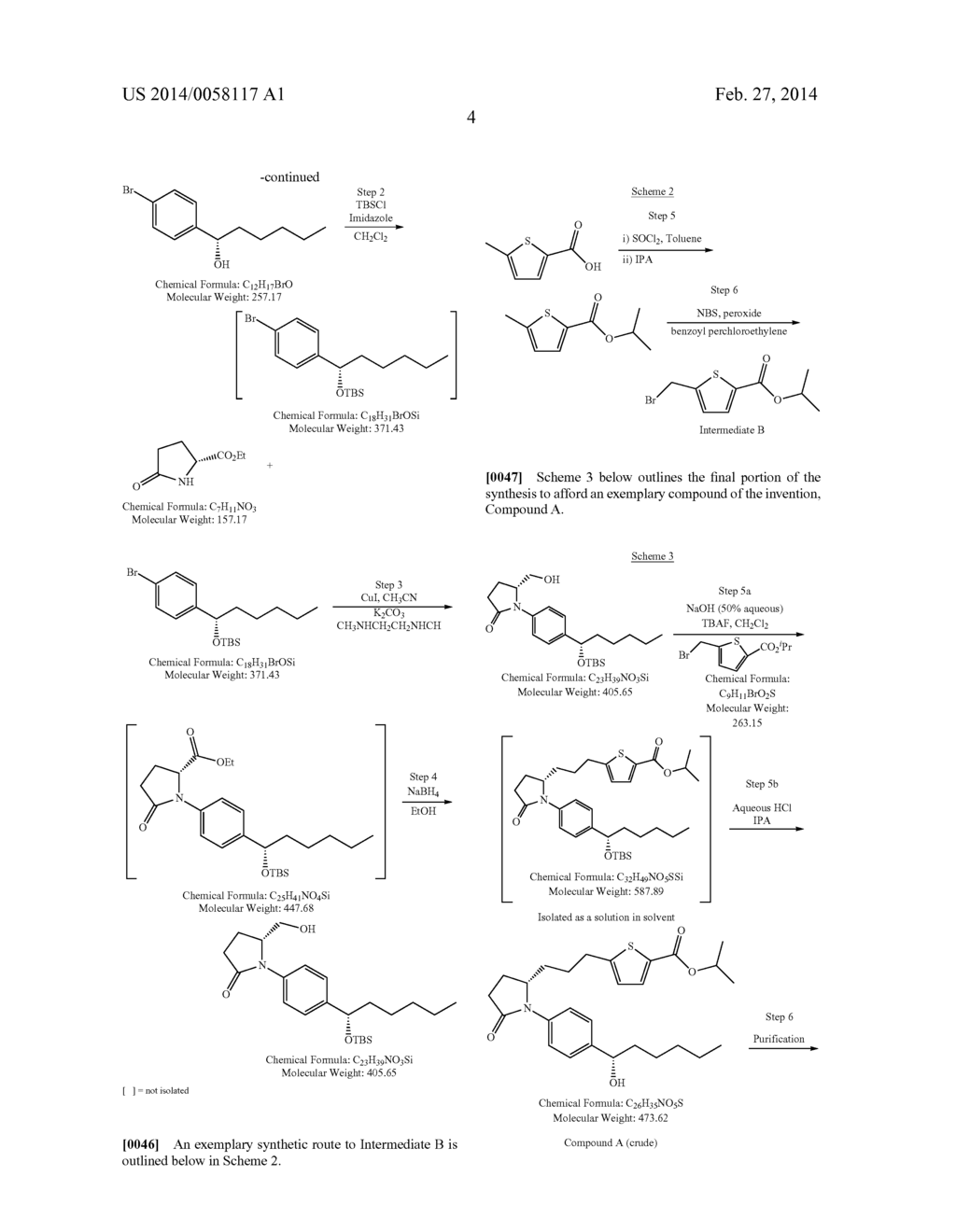 PROCESS FOR THE SYNTHESIS OF SUBSTITUTED GAMMA LACTAMS - diagram, schematic, and image 05
