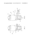 MEDICATED MODULE WITH AUTOMATIC RESERVOIR ENGAGEMENT AND LOCK MECHANISM diagram and image