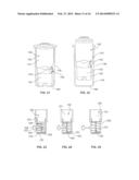 MEDICATED MODULE WITH AUTOMATIC RESERVOIR ENGAGEMENT AND LOCK MECHANISM diagram and image