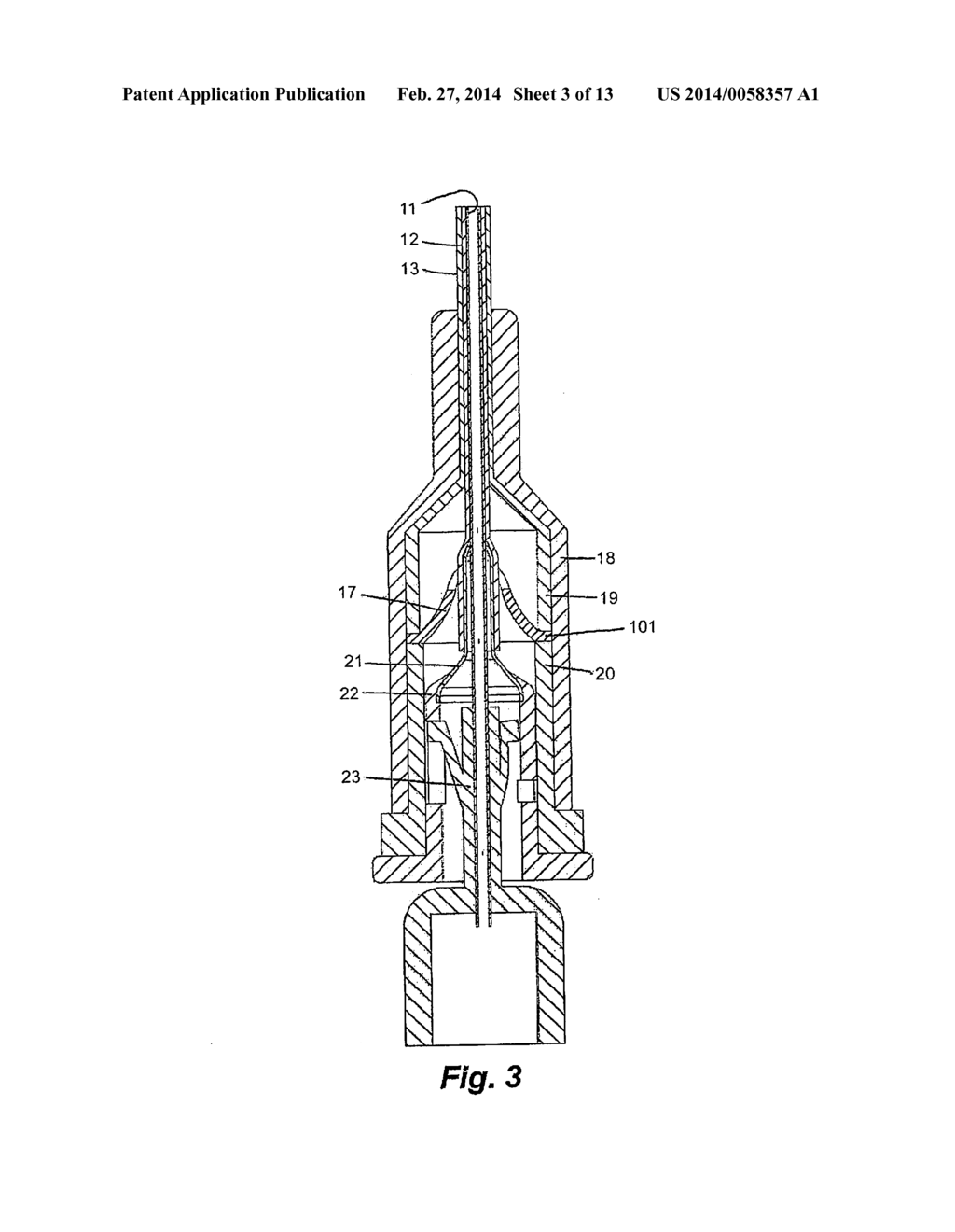 Apparatus for Peripheral Vascular Access - diagram, schematic, and image 04