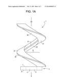 Prosthetic Ligament Having a Helical Bone Fastener diagram and image