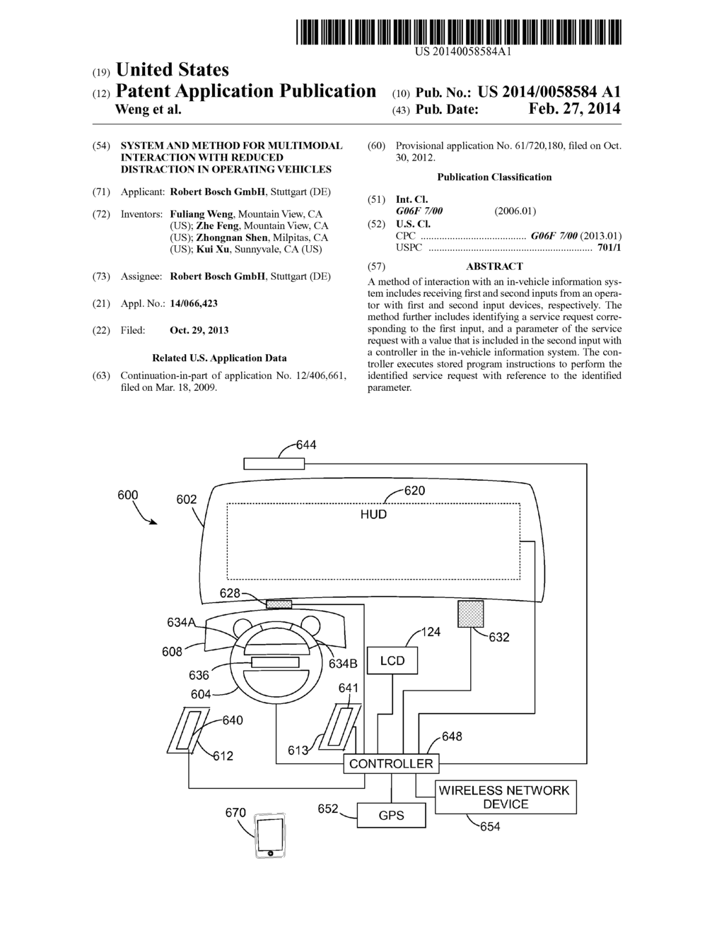 System And Method For Multimodal Interaction With Reduced Distraction In     Operating Vehicles - diagram, schematic, and image 01