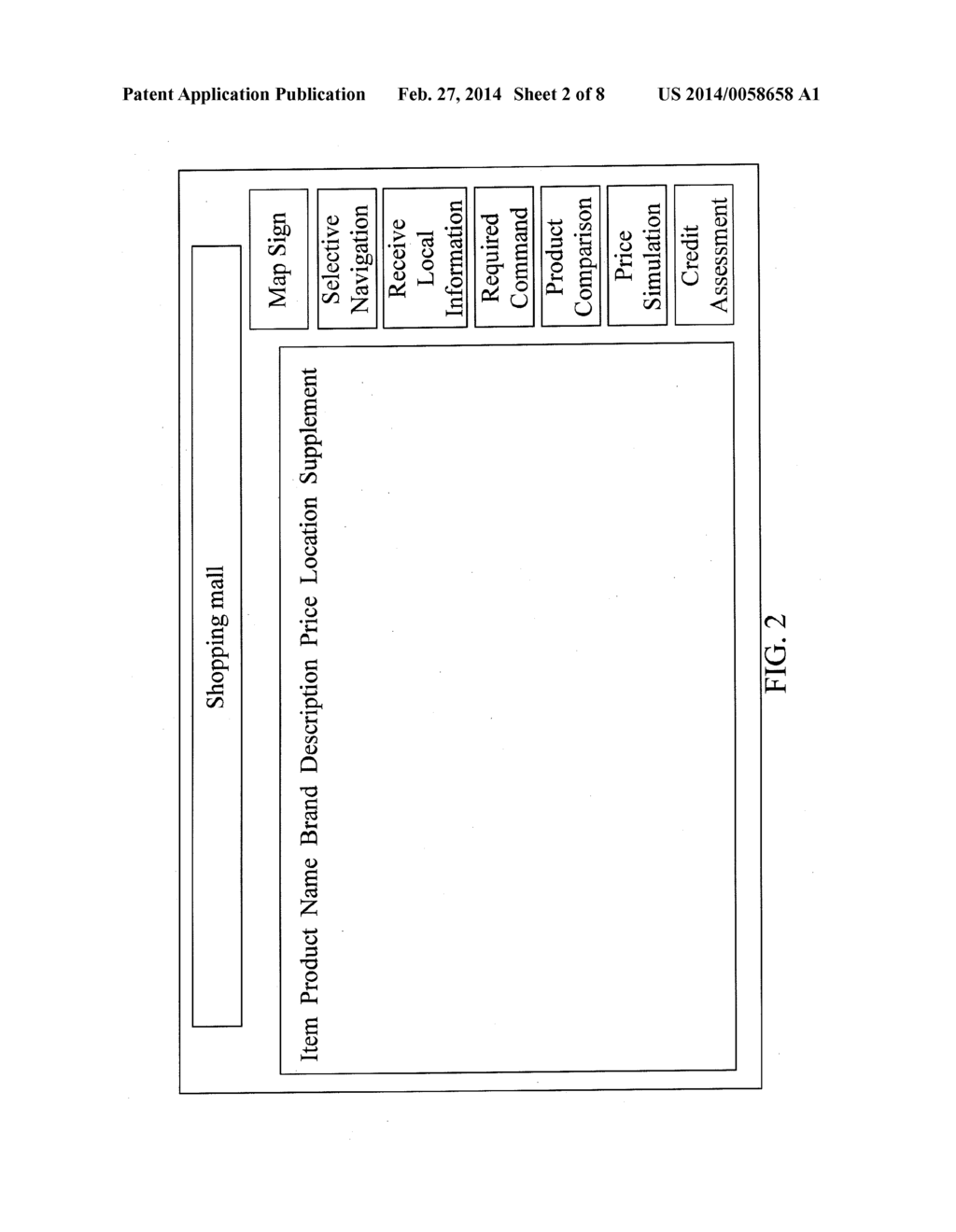 LOCATION-BASED SERVICE NAVIGATION SYSTEM AND NAVIGATION DISPLAY METHOD     THEREOF - diagram, schematic, and image 03