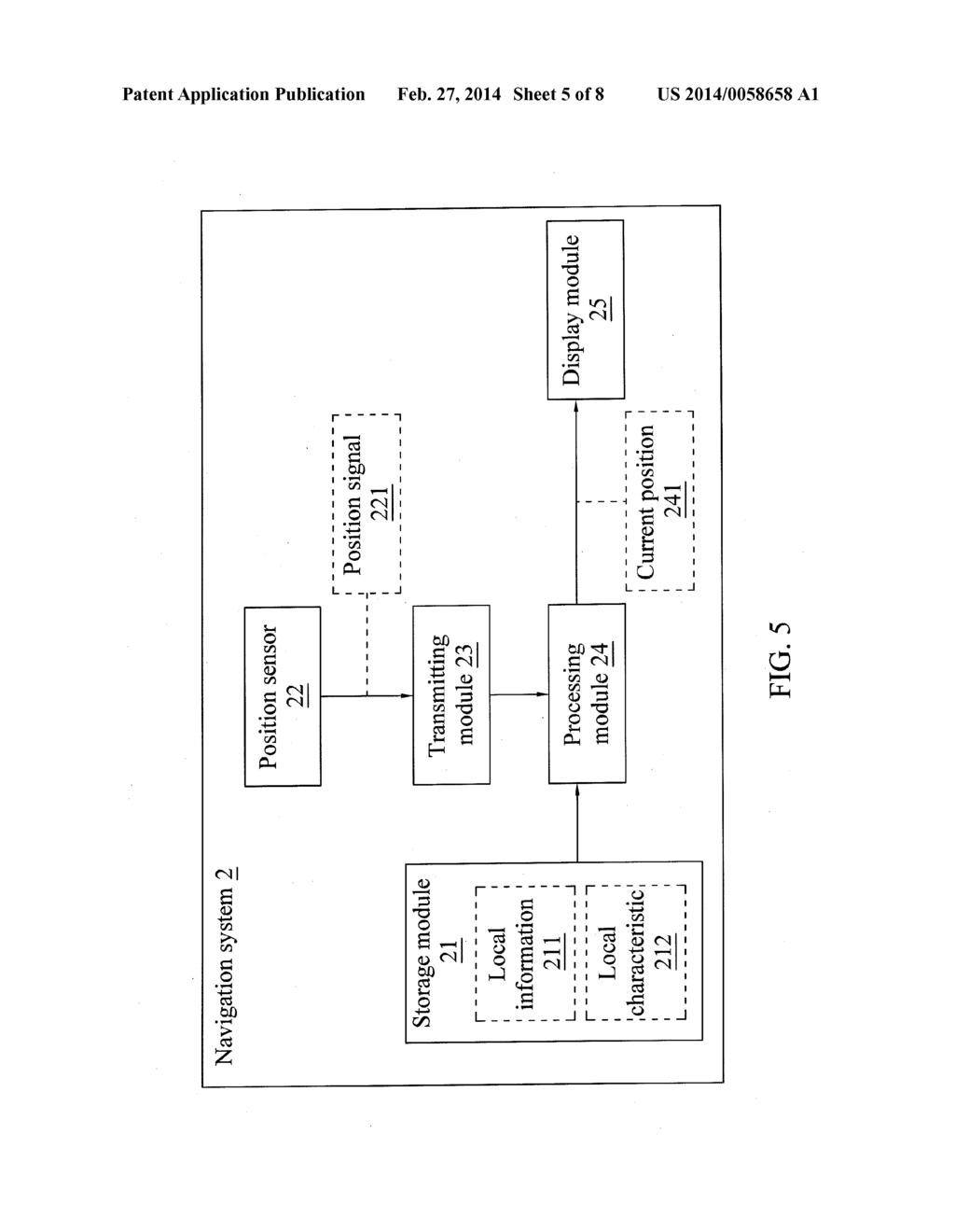 LOCATION-BASED SERVICE NAVIGATION SYSTEM AND NAVIGATION DISPLAY METHOD     THEREOF - diagram, schematic, and image 06