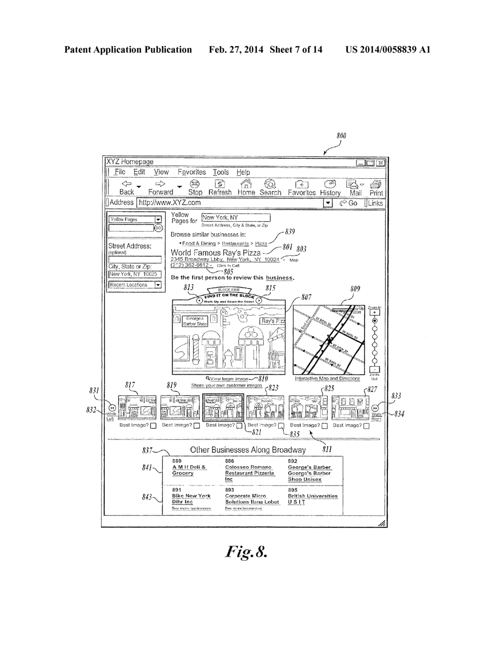 SYSTEM AND METHOD FOR DISPLAYING INFORMATION IN RESPONSE TO A REQUEST - diagram, schematic, and image 08