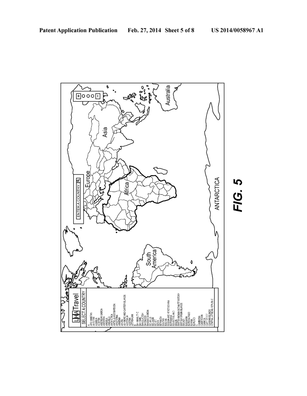 SYSTEM AND METHOD FOR PROCESSING VISA APPLICATIONS FOR A PLURALITY OF     COUNTRIES - diagram, schematic, and image 06