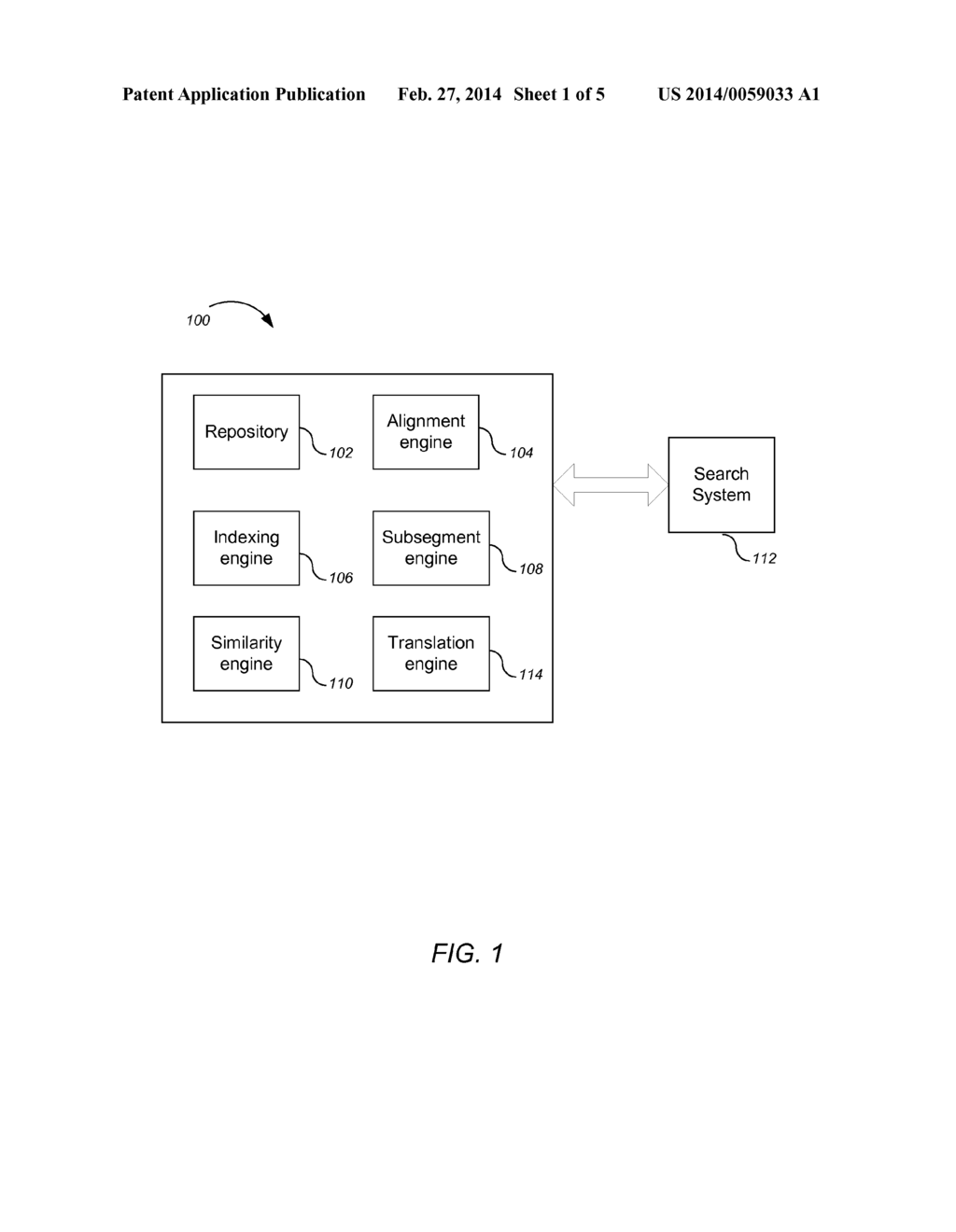 MACHINE TRANSLATION USING INFORMATION RETRIEVAL - diagram, schematic, and image 02