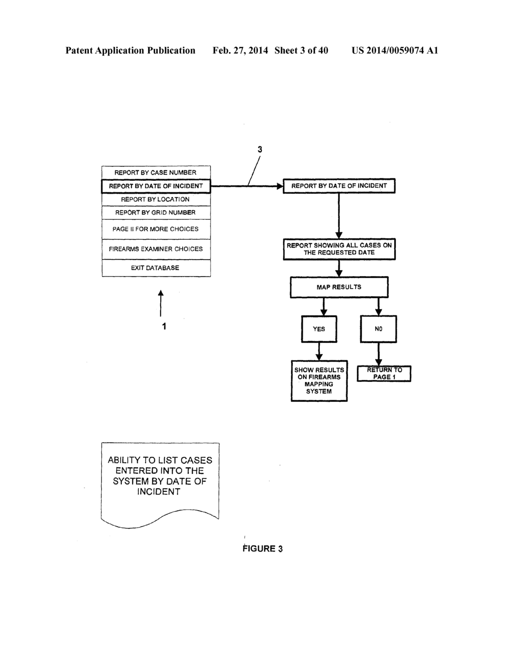 System and Methods for Linking Multiple Events Involving Firearms and Gang     Related Activities - diagram, schematic, and image 04