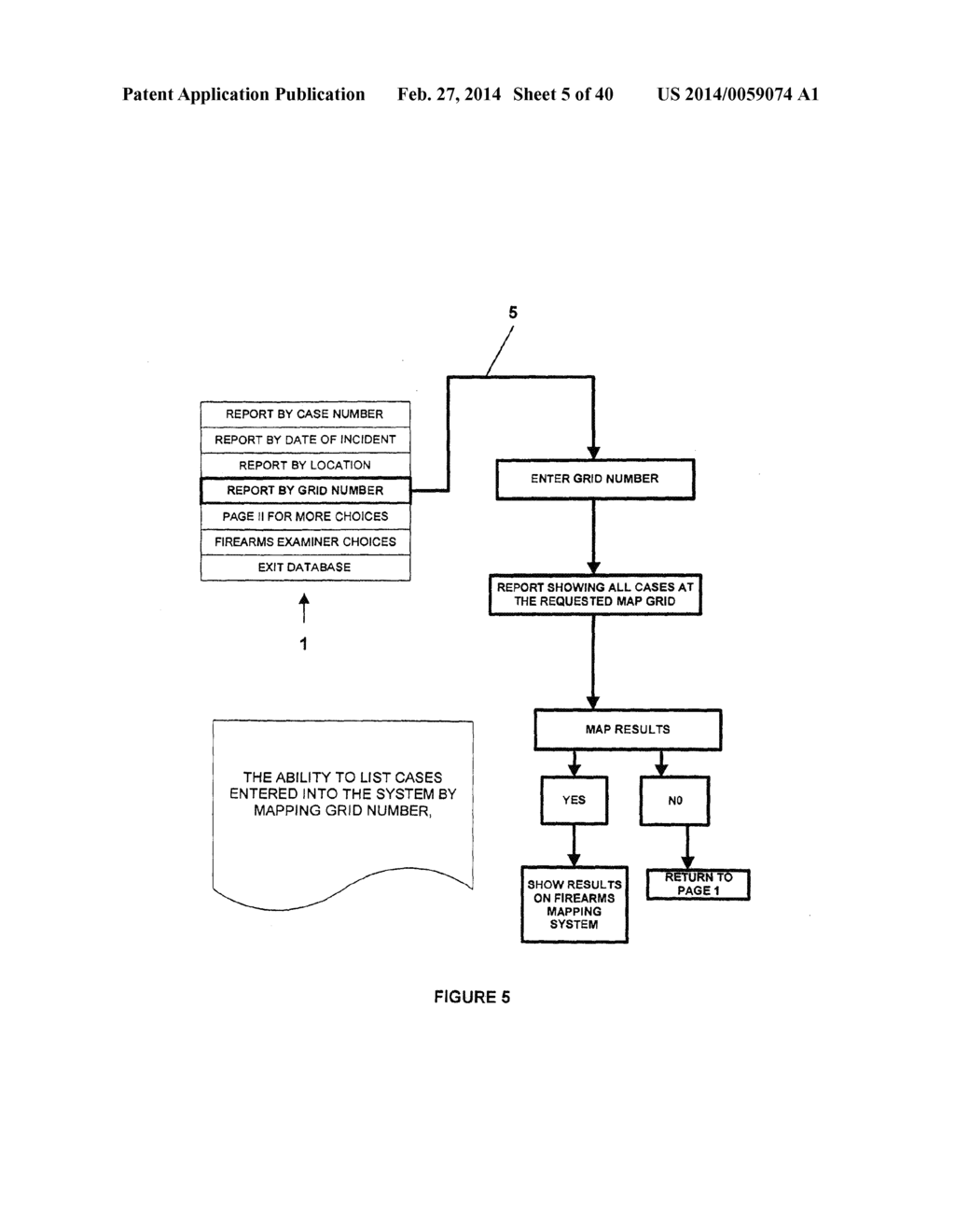 System and Methods for Linking Multiple Events Involving Firearms and Gang     Related Activities - diagram, schematic, and image 06