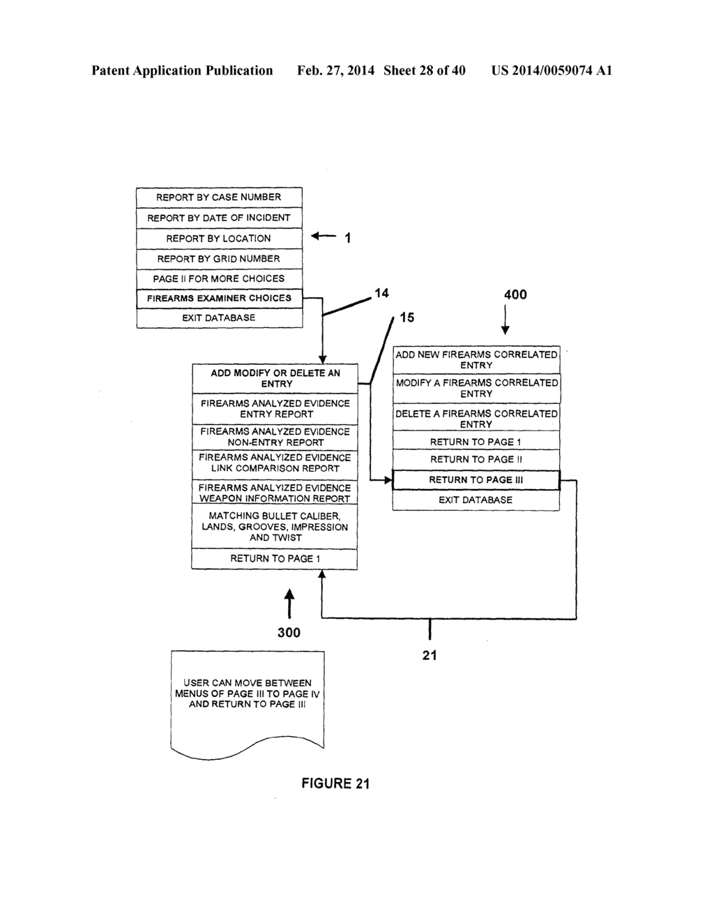 System and Methods for Linking Multiple Events Involving Firearms and Gang     Related Activities - diagram, schematic, and image 29