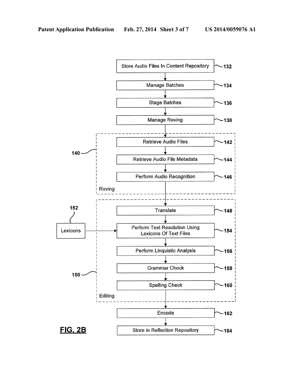 METHOD AND SYSTEM FOR CONVERTING AUDIO TEXT FILES ORIGINATING FROM AUDIO     FILES TO SEARCHABLE TEXT AND FOR PROCESSING THE SEARCHABLE TEXT - diagram, schematic, and image 04