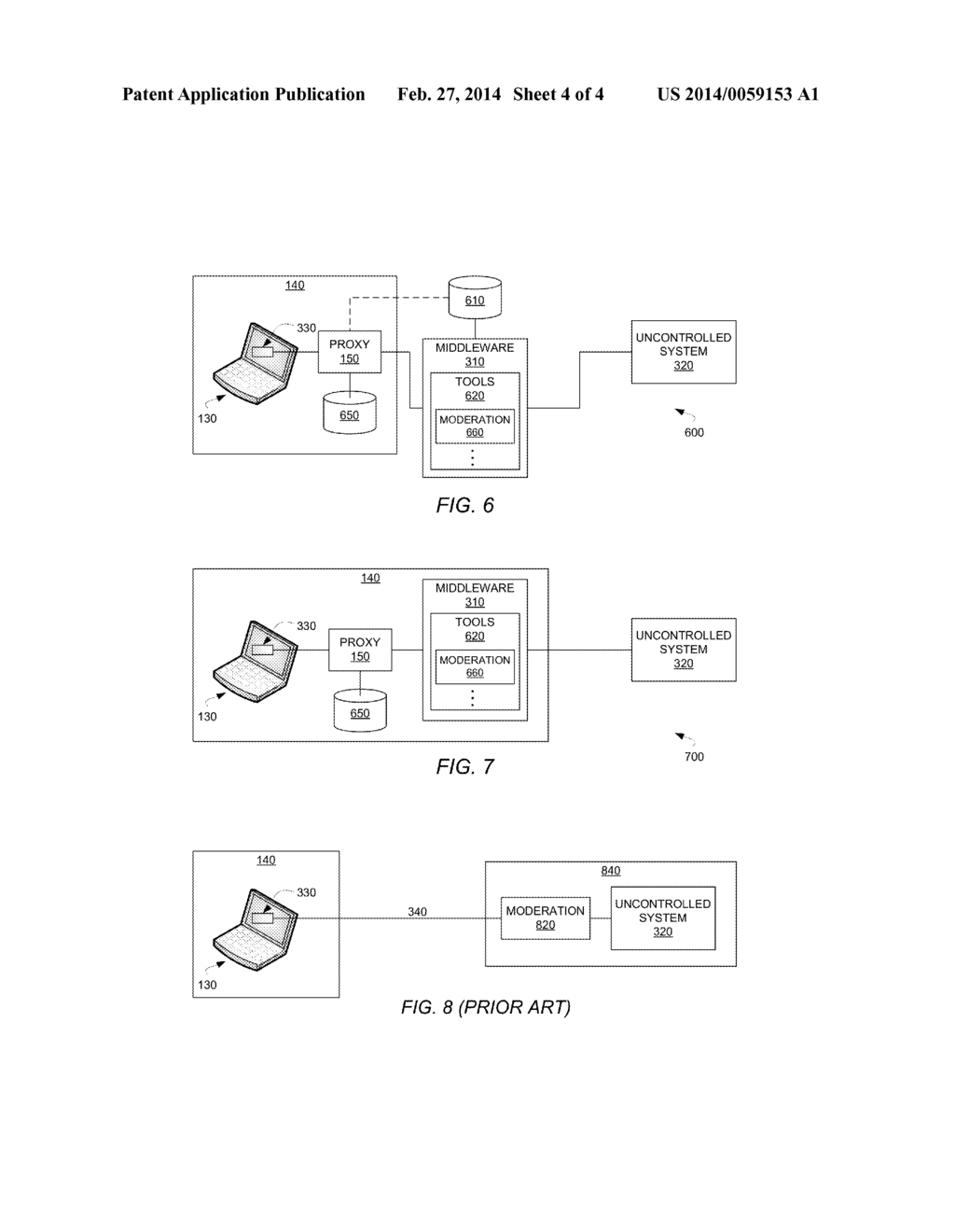 METHOD, SYSTEM AND COMPUTER PROGRAM PRODUCT FOR INTERCEPTION, QUARANTINE     AND MODERATION OF INTERNAL COMMUNICATIONS OF UNCONTROLLED SYSTEMS - diagram, schematic, and image 05