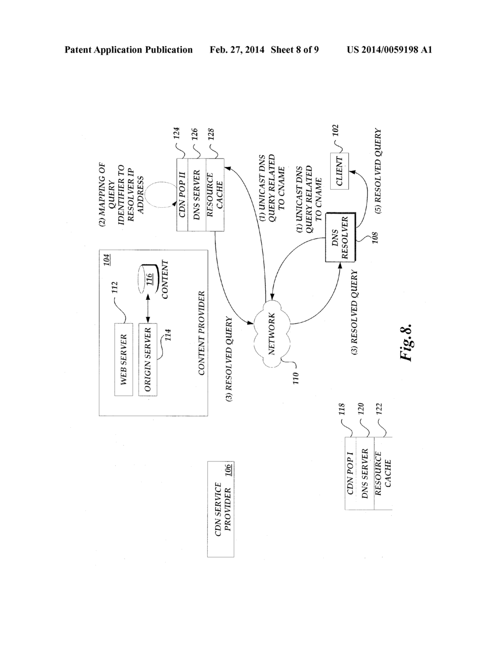 REQUEST ROUTING MANAGEMENT BASED ON NETWORK COMPONENTS - diagram, schematic, and image 09