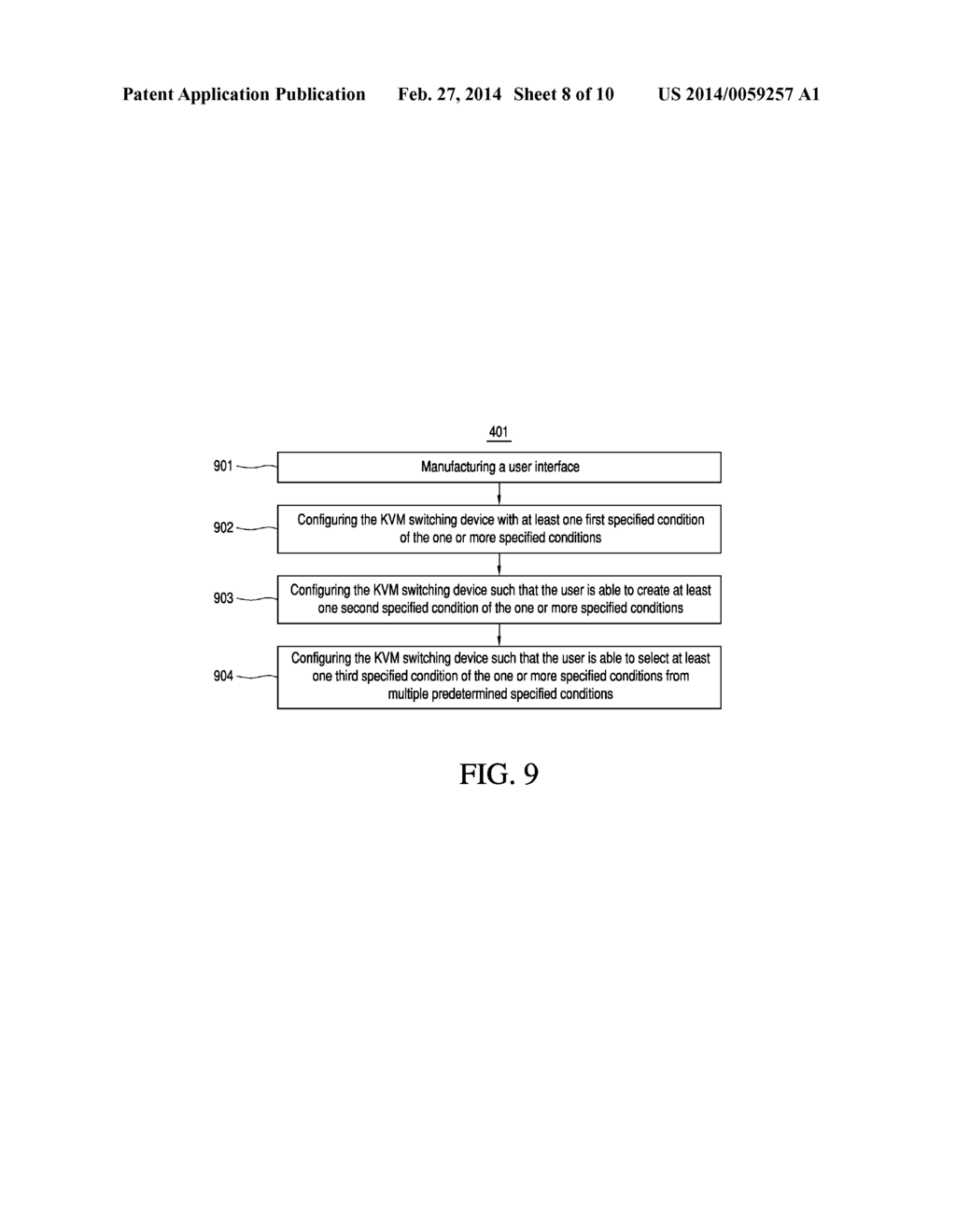 KEYBOARD-VIDEO-MOUSE SYSTEM AND METHOD OF PROVIDING AND USING THE SAME - diagram, schematic, and image 09