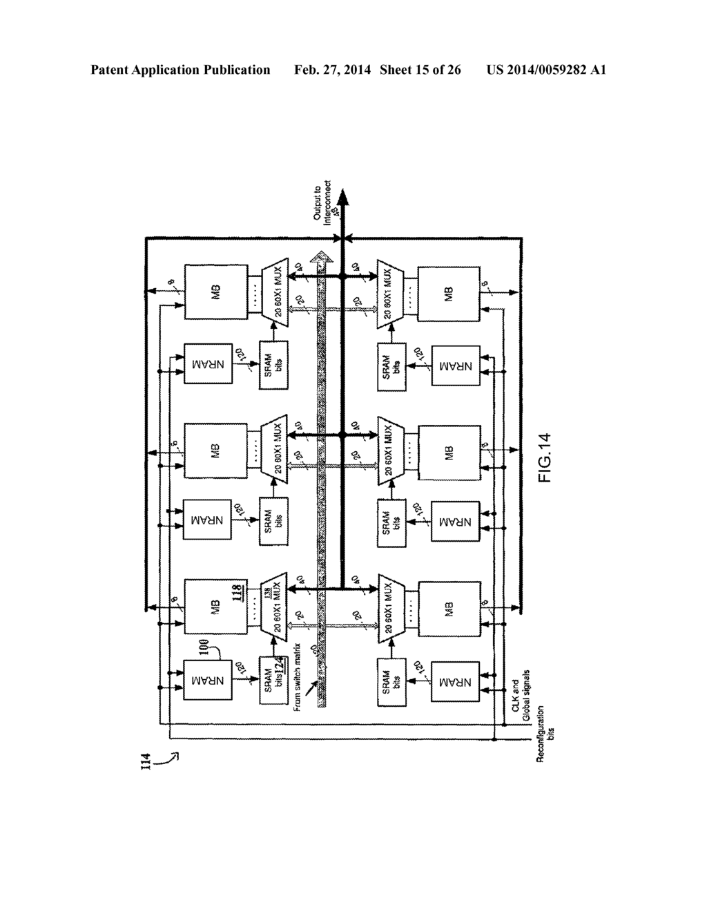 HYBRID NANOTUBE/CMOS DYNAMICALLY RECONFIGURABLE ARCHITECTURE AND SYSTEM     THEREFORE - diagram, schematic, and image 16