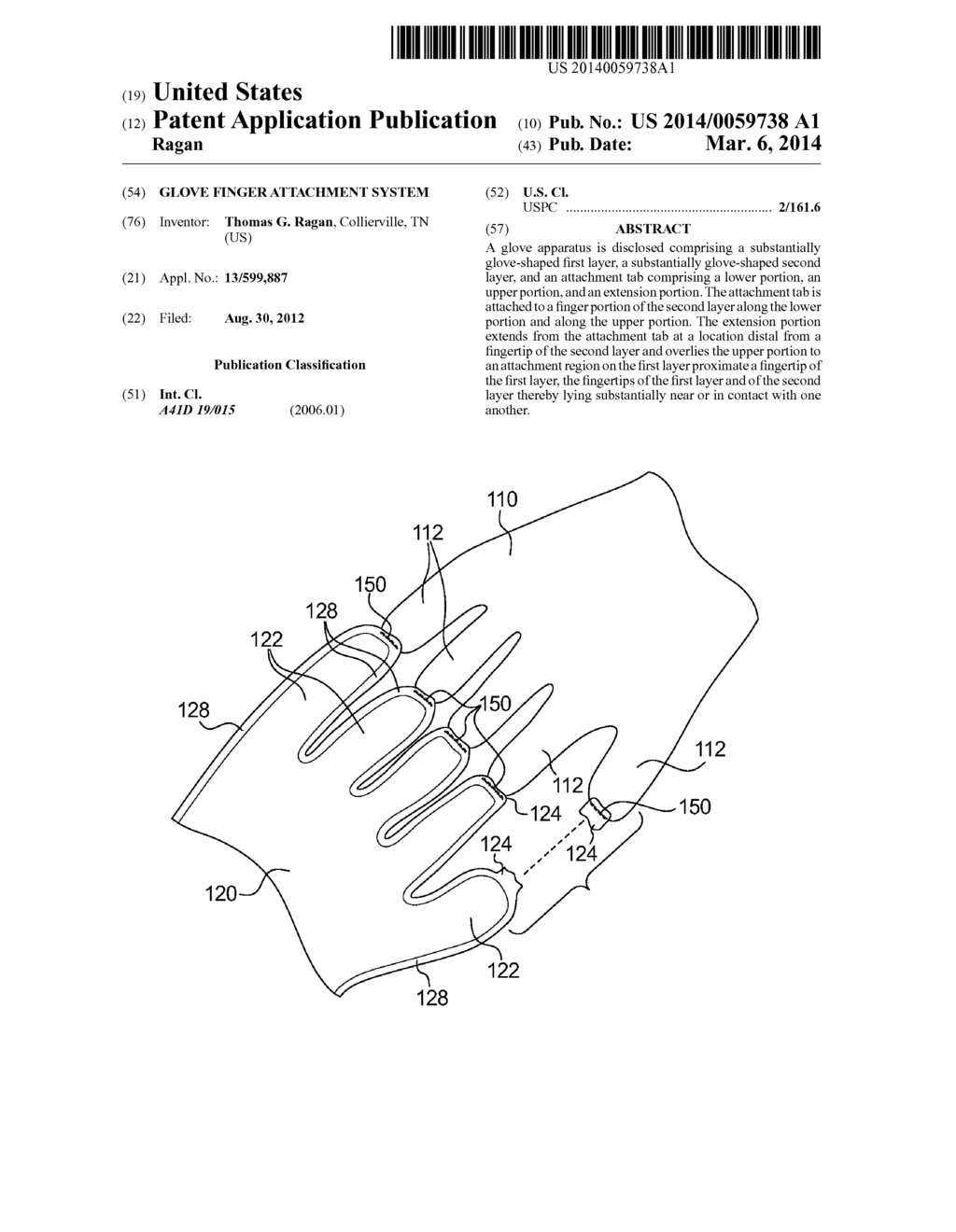 GLOVE FINGER ATTACHMENT SYSTEM - diagram, schematic, and image 01