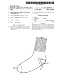 SOCK WITH HEEL PADDING AND METHOD OF MAKING SAME diagram and image