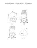 SOCK WITH HEEL PADDING AND METHOD OF MAKING SAME diagram and image