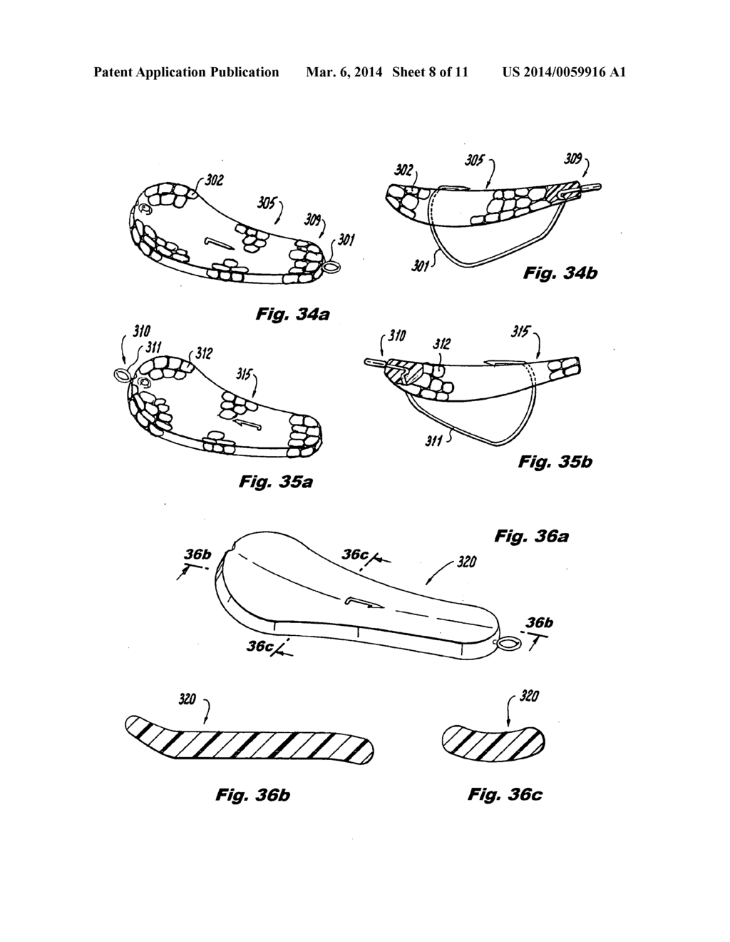 Rubber or soft plastic fishing spoon lure - diagram, schematic, and image 09