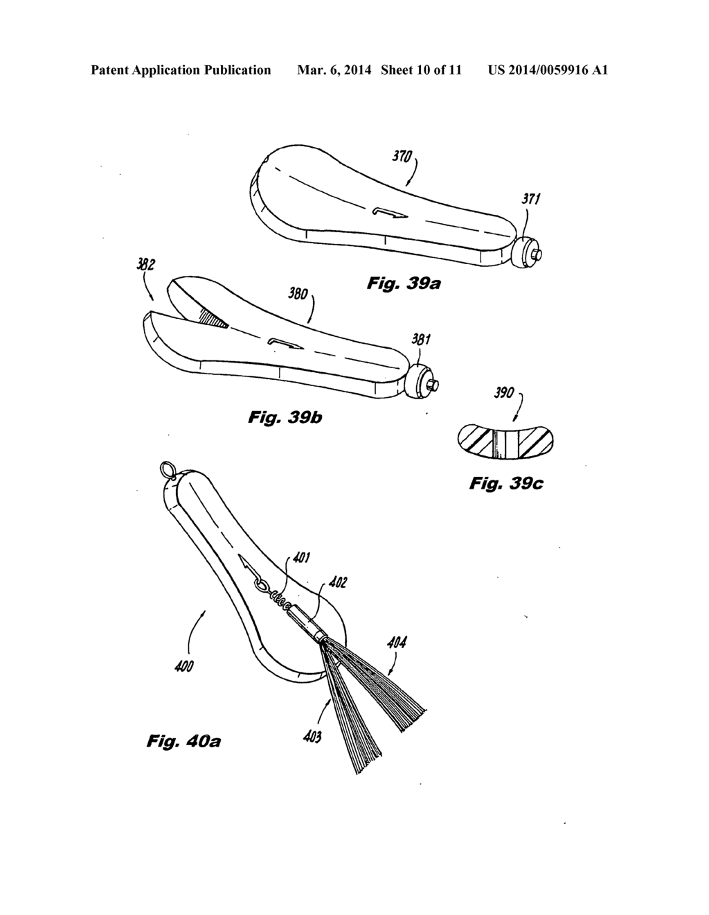 Rubber or soft plastic fishing spoon lure - diagram, schematic, and image 11