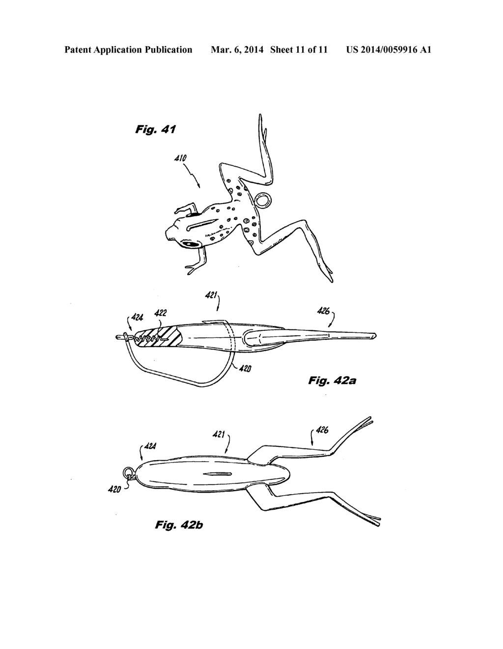 Rubber or soft plastic fishing spoon lure - diagram, schematic, and image 12