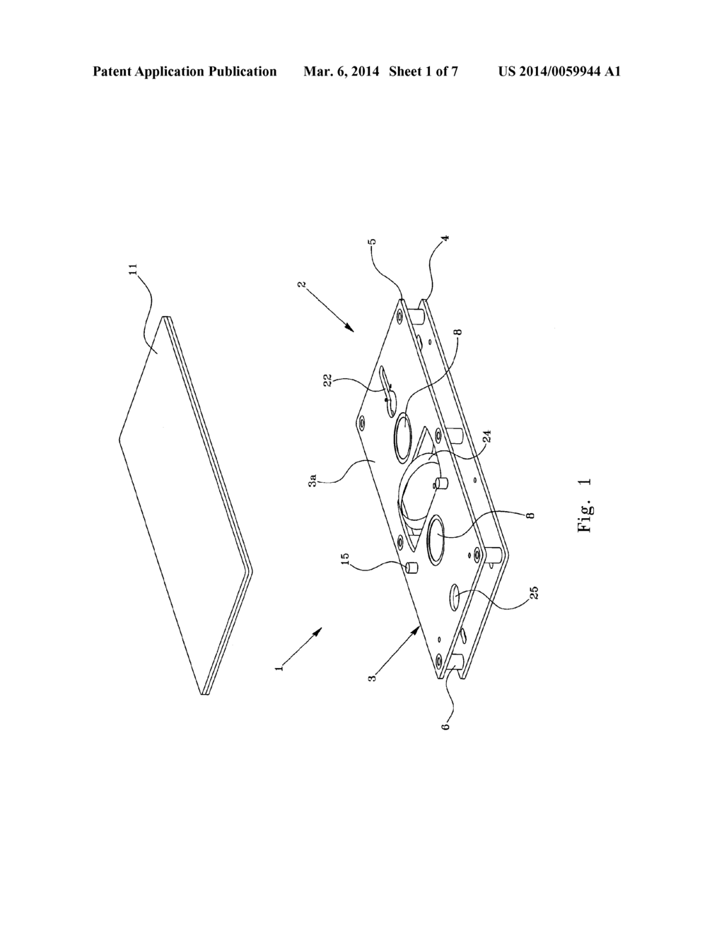 DEVICE FOR THE CONNECTION OF GYMNASTIC EQUIPMENT TO THE FLOORING OF A     GYMNASIUM OR THE LIKE - diagram, schematic, and image 02