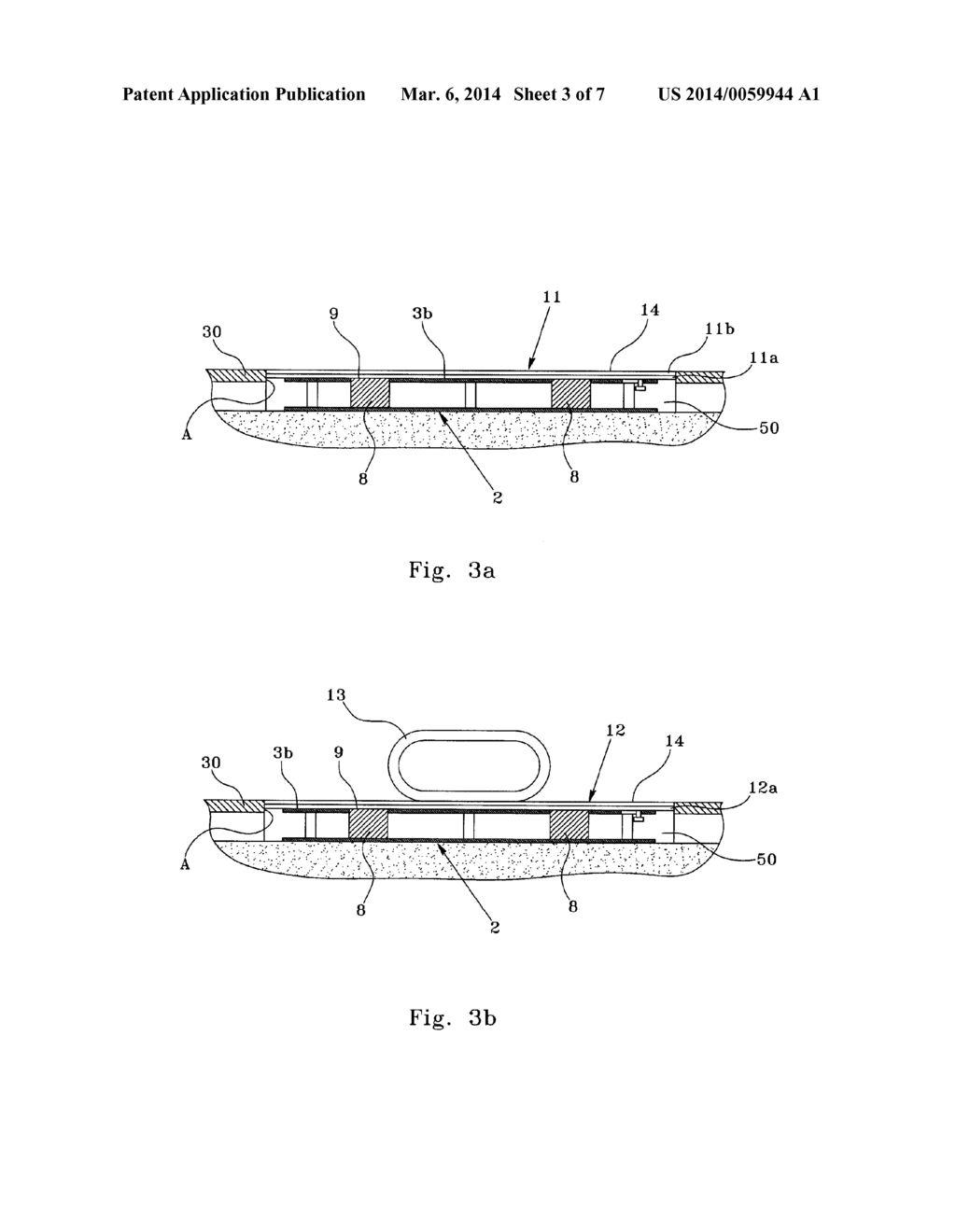 DEVICE FOR THE CONNECTION OF GYMNASTIC EQUIPMENT TO THE FLOORING OF A     GYMNASIUM OR THE LIKE - diagram, schematic, and image 04