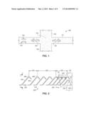 REINFORCING ASSEMBLY HAVING WORKING MEMBERS WITH NON-PLANAR TIPS diagram and image