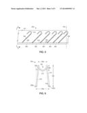 REINFORCING ASSEMBLY HAVING WORKING MEMBERS WITH NON-PLANAR TIPS diagram and image