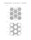 PLUGGED HONEYCOMB STRUCTURE diagram and image