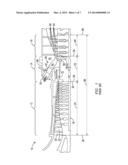 GAS TURBINE ENGINE WITH RADIAL DIFFUSER AND SHORTENED MID SECTION diagram and image