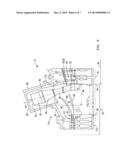 GAS TURBINE ENGINE WITH RADIAL DIFFUSER AND SHORTENED MID SECTION diagram and image