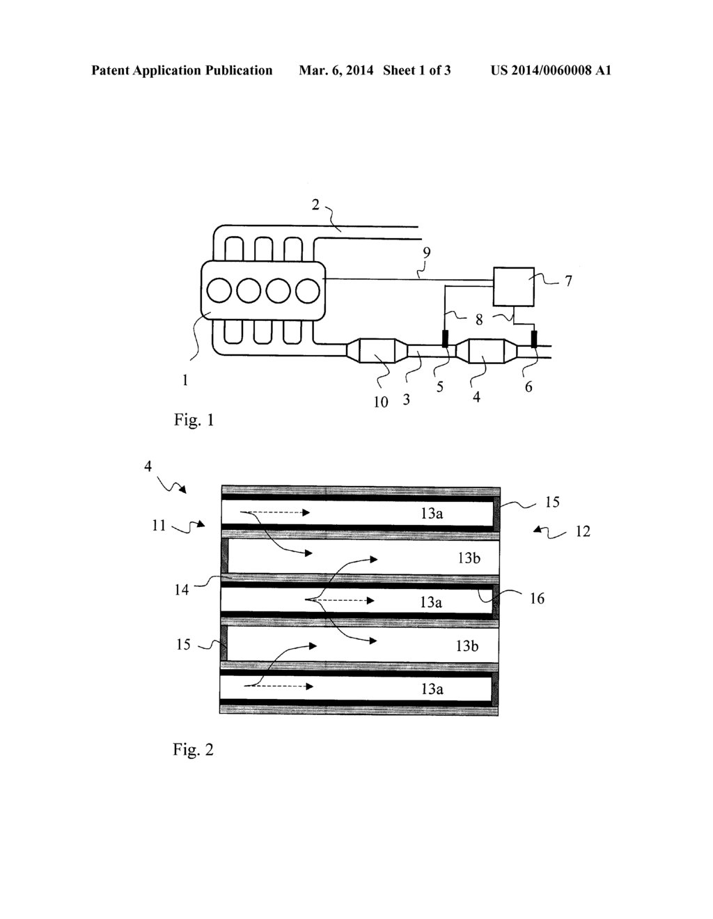 Method for Operating a Motor Vehicle Internal Combustion Engine with an     Exhaust Particle Filter - diagram, schematic, and image 02