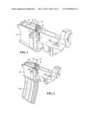 BOLT HOLD OPEN ACTUATOR FOR USE WITH AR-15/M16 TYPE FIREARMS diagram and image