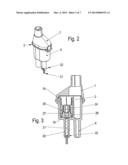 DEVICE FOR THE PREPARATION OF HOT WATER diagram and image