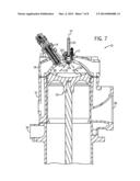 INTERNAL COMBUSTION ENGINE WITH SHROUDED INJECTION VALVE AND PRECOMBUSTION     CHAMBER SYSTEM diagram and image