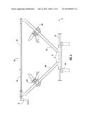 ARCHERY BOW PRESS AND METHOD FOR COMPRESSING AN ARCHERY  BOW USING     COLLECTIVELY CONNECTED BOW LIMB SUPPORTS diagram and image