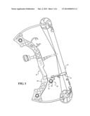 STOP BRACKET APPARATUS FOR AN ARCHERY BOW diagram and image