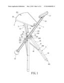 WALKING STICK CHAIR diagram and image