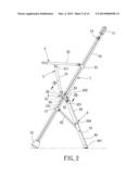 WALKING STICK CHAIR diagram and image