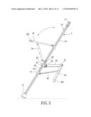 WALKING STICK CHAIR diagram and image