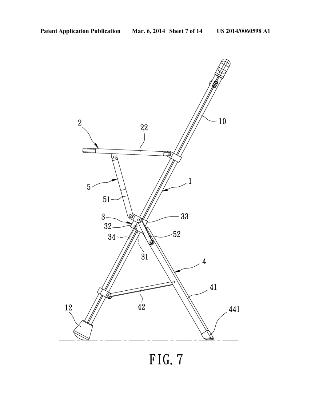 WALKING STICK CHAIR - diagram, schematic, and image 08