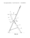 WALKING STICK CHAIR diagram and image