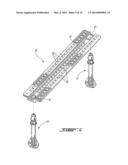 STANDOFF DEVICE AND METHOD OF INSTALLATION OF HARNESS diagram and image